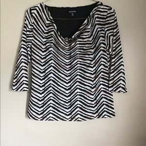 George Blouse zebra prints size M
